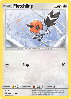Fletchling z edície Unified Minds, karta č.179