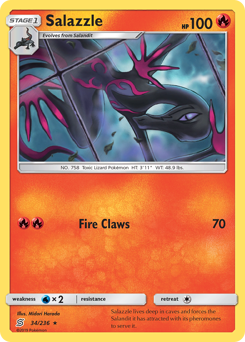 Salazzle z edície Unified Minds, karta č.34