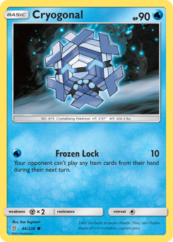 Cryogonal z edície Unified Minds, karta č.46