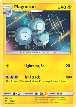 Magneton z edície Unified Minds, karta č.59
