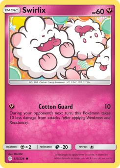 Swirlix z edície Cosmic Eclipse, karta č.153