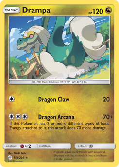 Drampa z edície Cosmic Eclipse, karta č.159