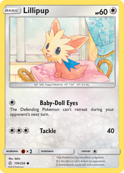 Lillipup z edície Cosmic Eclipse, karta č.174