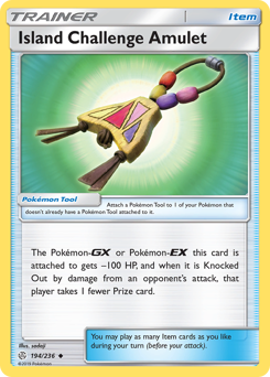 Island Challenge Amulet z edície Cosmic Eclipse, karta č.194