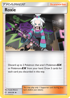 Roxie z edície Cosmic Eclipse, karta č.205