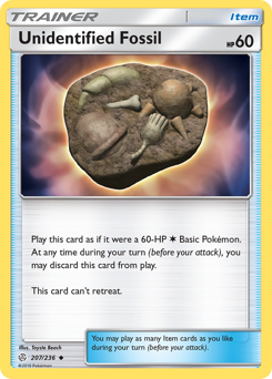 Unidentified Fossil z edície Cosmic Eclipse, karta č.207