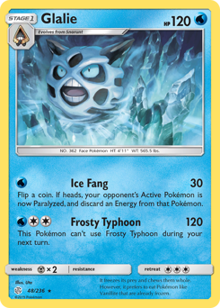 Glalie z edície Cosmic Eclipse, karta č.48