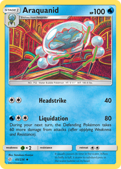 Araquanid z edície Cosmic Eclipse, karta č.65