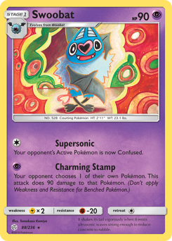 Swoobat z edície Cosmic Eclipse, karta č.88