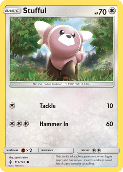 Stufful z edície Guardians Rising, karta č.112
