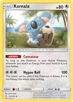 Komala z edície Guardians Rising, karta č.114