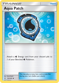 Aqua Patch z edície Guardians Rising, karta č.119