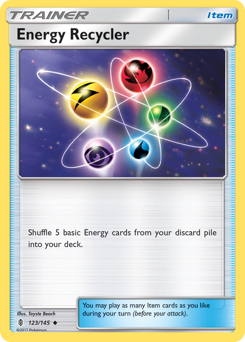Energy Recycler z edície Guardians Rising, karta č.123