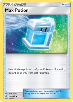 Max Potion z edície Guardians Rising, karta č.128