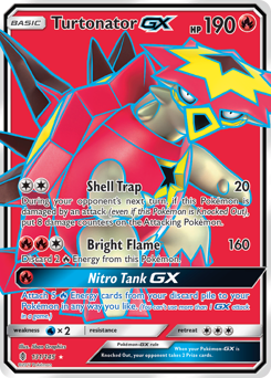 Turtonator-GX z edície Guardians Rising, karta č.131