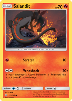 Salandit z edície Guardians Rising, karta č.15