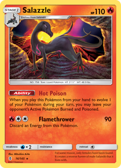 Salazzle z edície Guardians Rising, karta č.16