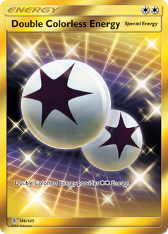 Double Colorless Energy z edície Guardians Rising, karta č.166