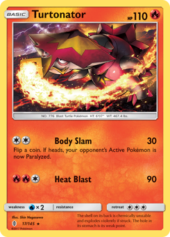Turtonator z edície Guardians Rising, karta č.17