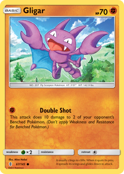 Gligar z edície Guardians Rising, karta č.67