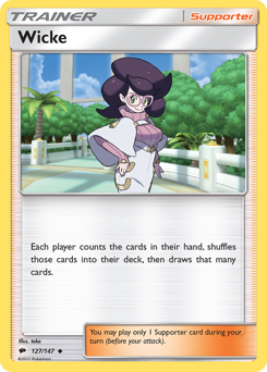 Wicke z edície Burning Shadows, karta č.127