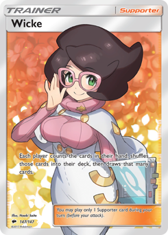 Wicke z edície Burning Shadows, karta č.147