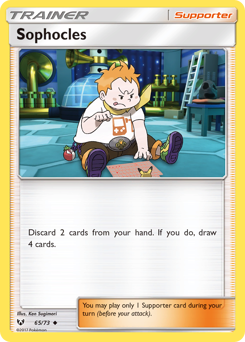 Sophocles z edície Shining Legends, karta č.65