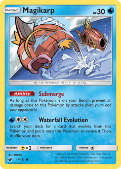 Magikarp z edície Crimson Invasion, karta č.17