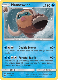 Mamoswine z edície Crimson Invasion, karta č.21