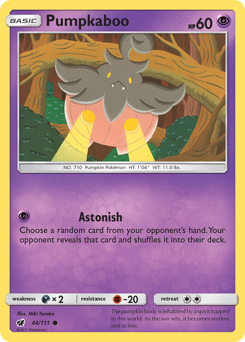 Pumpkaboo z edície Crimson Invasion, karta č.44