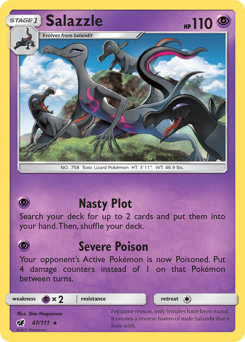 Salazzle z edície Crimson Invasion, karta č.47