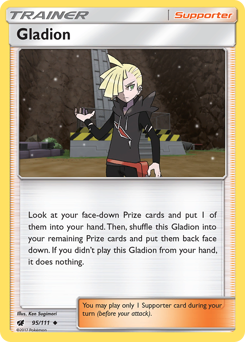 Gladion z edície Crimson Invasion, karta č.95