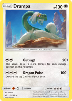 Drampa z edície Ultra Prism, karta č.117