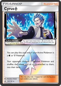 Cyrus ◇ z edície Ultra Prism, karta č.120