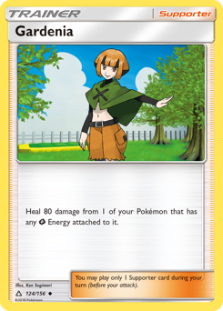 Gardenia z edície Ultra Prism, karta č.124
