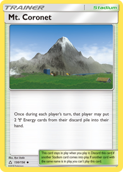 Mt. Coronet z edície Ultra Prism, karta č.130