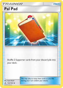 Pal Pad z edície Ultra Prism, karta č.132