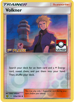 Volkner z edície Ultra Prism, karta č.135a