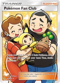Pokémon Fan Club z edície Ultra Prism, karta č.155