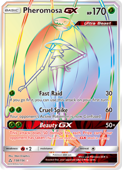 Pheromosa-GX z edície Ultra Prism, karta č.158