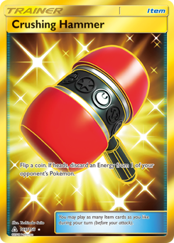 Crushing Hammer z edície Ultra Prism, karta č.166