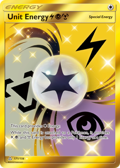 Unit Energy LightningPsychicMetal z edície Ultra Prism, karta č.171