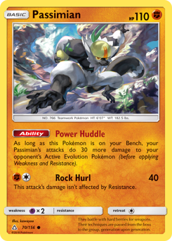 Passimian z edície Ultra Prism, karta č.70
