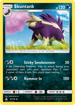 Skuntank z edície Ultra Prism, karta č.76