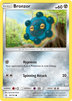 Bronzor z edície Ultra Prism, karta č.86