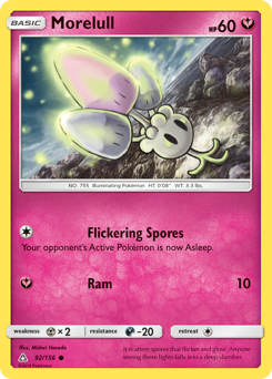 Morelull z edície Ultra Prism, karta č.92