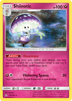 Shiinotic z edície Ultra Prism, karta č.93