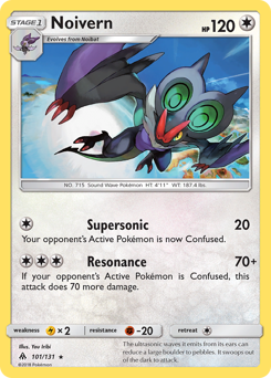 Noivern z edície Forbidden Light, karta č.101