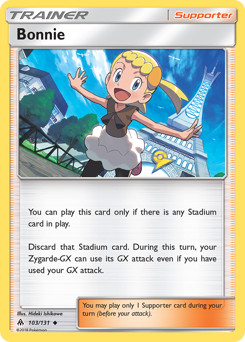 Bonnie z edície Forbidden Light, karta č.103