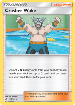 Crasher Wake z edície Forbidden Light, karta č.104